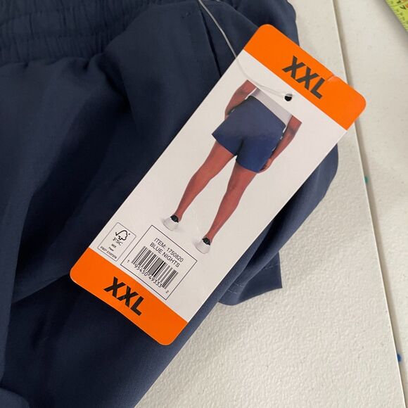 Pacific Trail Shorts Women's XXL Blue Outdoor Athletic Drawstring 4" NWT - Picture 5 of 10